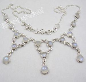 RAINBOW MOONSTONE LARGE Necklace