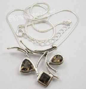 SMOKY QUARTZ DESIGNER AMAZING Necklace