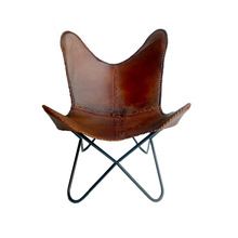 leather butterfly chair