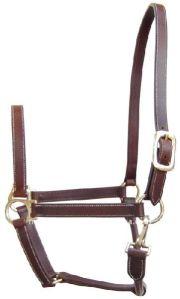 FANCY LEATHER HORSE HALTER