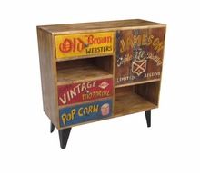 Tool Chest Drawer chest painted wooden chest with 3 drawers two shelves and one door
