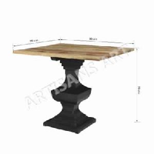 INDUSTRIAL SQUARE CAFE DINING TABLE