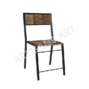 Vintage Reclaimed Wood Dining Chair