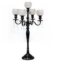 CRYSTAL CANDELABRA BLACK