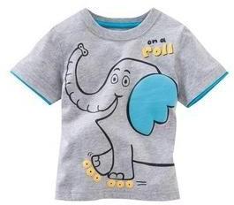 Cotton Custom Printed T Shirt Kids