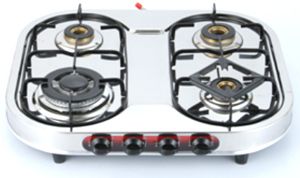 TRIPPLE RING FOUR BURNER