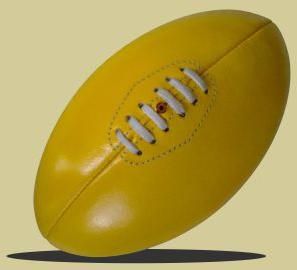 LEATHER AFL BALL