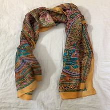 Custom Printed long silk Scarves