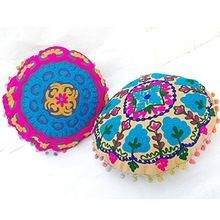 Embroidery Design Mexican Style seat cushion Cover