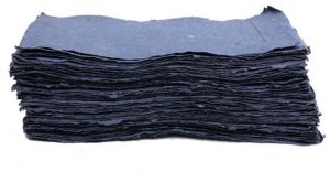 Navy Dark Blue Handmade Indian Deckle Edge Cotton Rag Papers