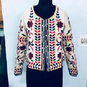 Embroidered RAP flower jacket