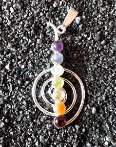 CHAKRA CHOKO REIKI METAL PENDANTS