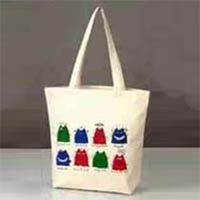 100% COTTON PROMOTIONAL BAG WITH LONG HANDLE