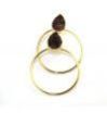 Pear Shape Hoop Earring Jewelry