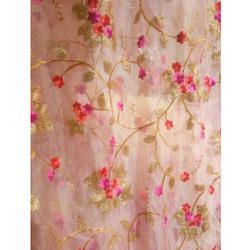 Pink Organza Fabric