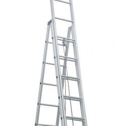 Aluminum Self Supporting Extension Ladder