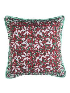 Cushion Cover Multi Colors Hand Block Printed Cotton