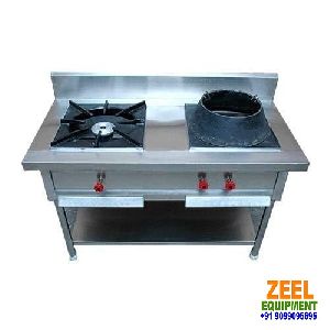 2 Burner Comby Gas Range