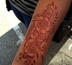 Permanent Henna Tattoo