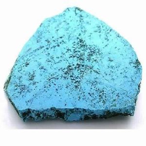 Turquoise Blue Howlite stone Slab Slice