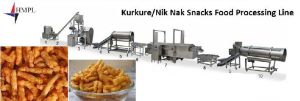 Kurkure and Nik Nak Snacks Food Processing Line Machine