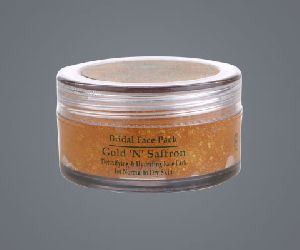 Gold and Saffron Face Pack