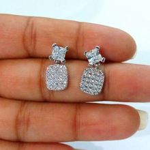 Diamond Drop Earrings