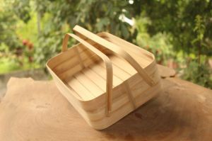 Bamboo Container Box