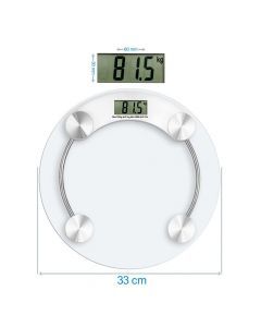 MCP Personal Digital Bathroom Weighing Scale Glass Weight Machine
