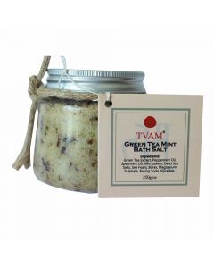 Tvam Bath Salt - Green Tea Mint