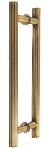 Brass Pull Handle No. 2 KNU Round