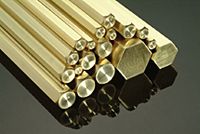 Brass Square Hexagon Rods