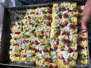 Frozen Khandvi Dhokla