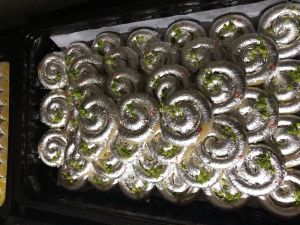 Frozen Kaju Jalebi Sweet