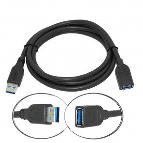 USB 3.0 Male A To Female A Extension Cable