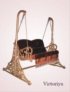 Indoor cast iron Cushion Swing