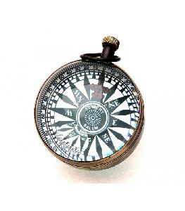 Brass Antique Pocket Ball Watch
