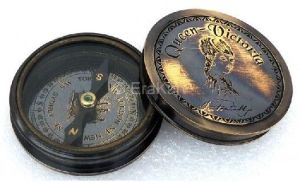 Brass Queen Victoria Compass