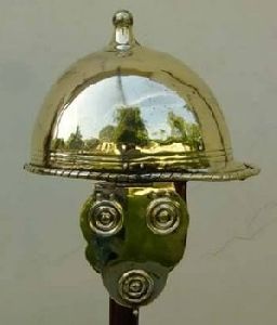Medieval Brass helmet