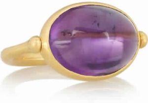 Decent Looking Blue Quartz Stone Ring