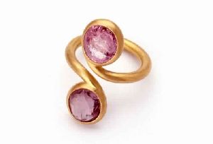 Pink Tourmaline ring