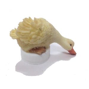 duck white hand crafted figurine special occassion gift