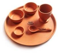 Terracotta Dinner Plate Set