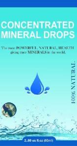 concentrated mineral drop