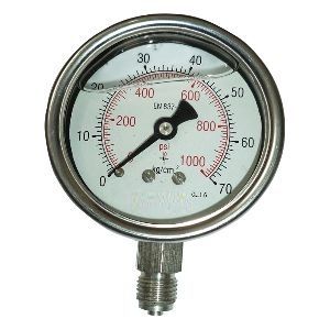 Liquid Filling Pressure Gauge