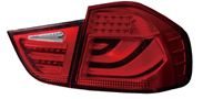 BMW 3 series E90 led tail light 3D look & Red clear lance (Premium Car Accessories - DealKarDe )