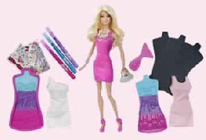 Fashion Design Plates Barbie Doll