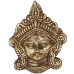 Aakrati - Brass made wall hanging Durga Ji Statue