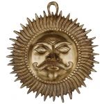 Aakrati - Brass Statue beautiful Sun Face