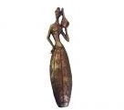 Brass Wall Hanging of Lady For Home Decor